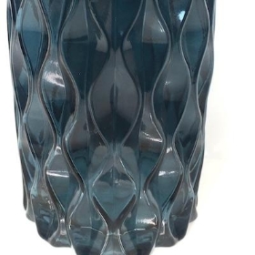 Midnight Blue Bottle Vase 36cm