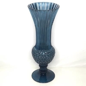 Midnight Blue Matterhorn Vase 35cm