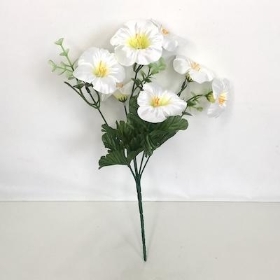 White Petunia Bush 30cm