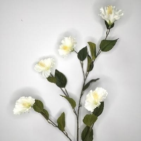 Ivory Hibiscus 112cm
