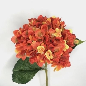 Orange Mix Hydrangea 63cm