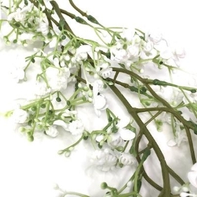 White Gyp Garland 120cm