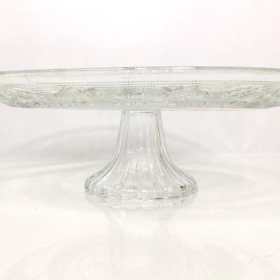 Glass Cake Stand 29cm