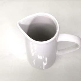 White Ceramic Jug 26cm