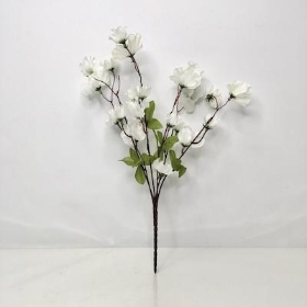 White Cherry Blossom Bush 37cm