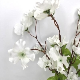 White Cherry Blossom Bush 37cm