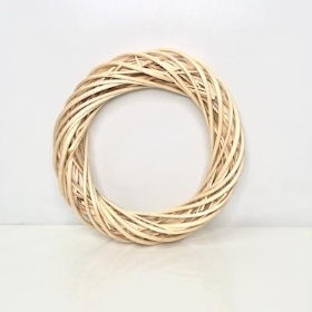 Natural Wicker Wreath Ring 35cm