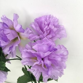 Lilac Carnation Bush 32 cm