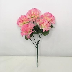 Pink Carnation Bush 32 cm