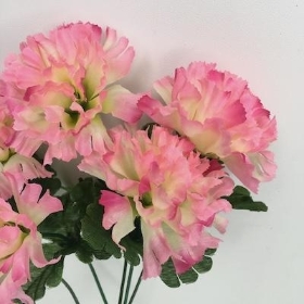 Pink Carnation Bush 32 cm