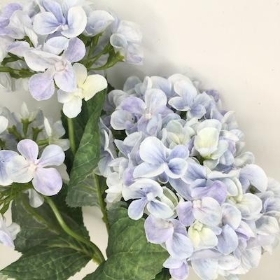 Light Blue Hydrangea Bush 41cm