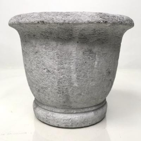 Grey Stone Urn Planter 14cm