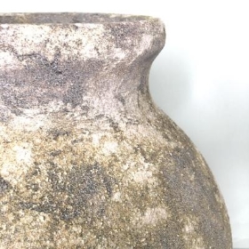 Grey Aged Stone Pot 50cm