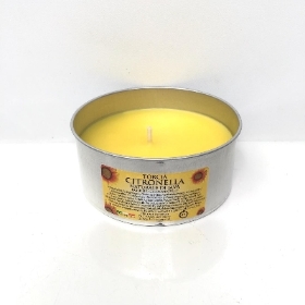 Citronella Unlidded Tin Candle 4.5cm