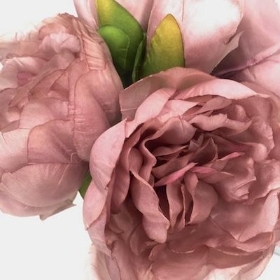 Vintage Mauve Peony Bundle 28cm
