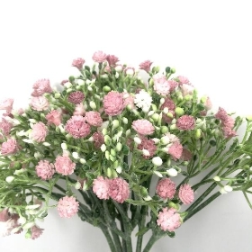 Vintage Pink Gyp Bud Bundle 30cm