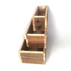 Wooden Crate Set Of 3