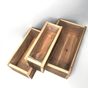 Wooden Crate Set Of 3