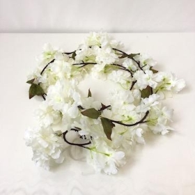 Blossom Garland Ivory 170cm