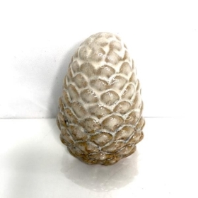 Small Ceramic Pinecone 7cm