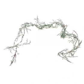 White Green Twig Garland 130cm