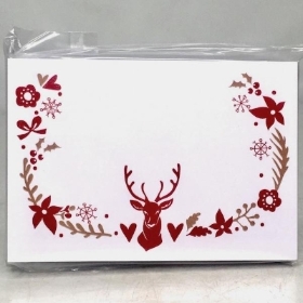 Reindeer Small Florist Cards
