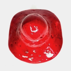 Red Ceramic Mushroom 20cm