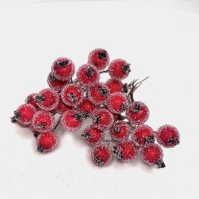 Red Frosted Berry Box 12mm