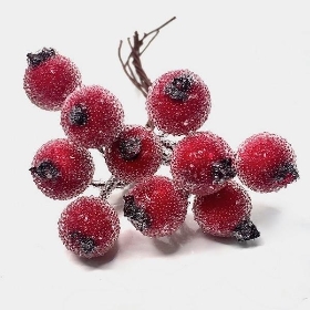 Red Frosted Berry Box 12mm