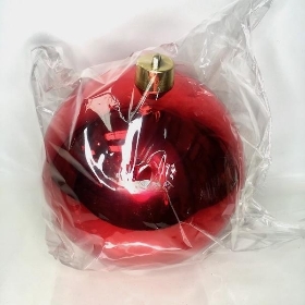 Red Shiny Bauble 30cm