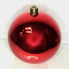 Red Shiny Bauble 30cm