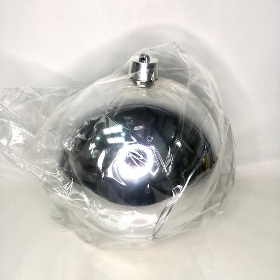 Silver Shiny Bauble 30cm