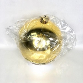 Gold Shiny Bauble 15cm