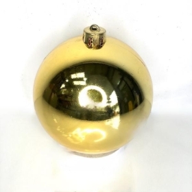 Gold Shiny Bauble 15cm
