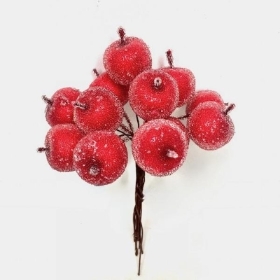 12 x Red Frost Berry Bundle 13cm