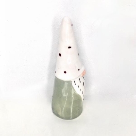 Green Ceramic Gonk 10.5cm