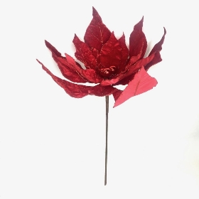 Red Poinsettia 50cm