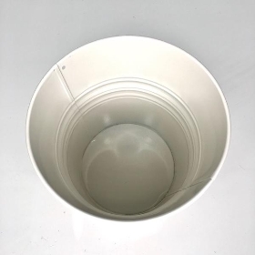 Ivory Zinc Pot 16cm