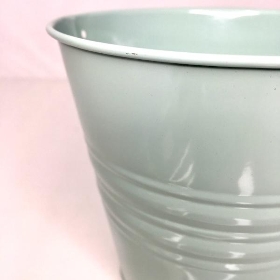 Sage Zinc Pot 13cm