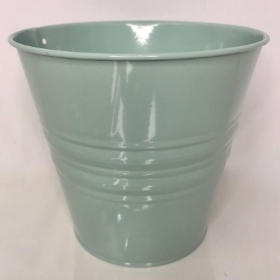 Sage Zinc Pot 13cm