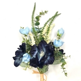 Blue Vanessa Handtie Bundle 50cm