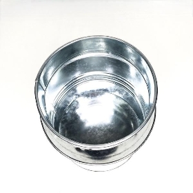 Silver Zinc Milk Churn 21cm