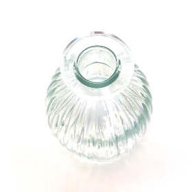 Clear Glass Clarissa Bud Vase 9.5cm