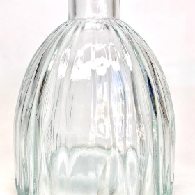 Clear Glass Clarissa Bud Vase 9.5cm