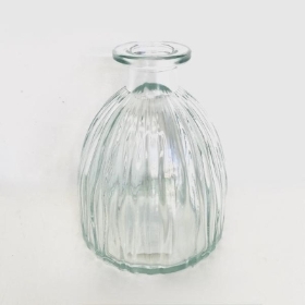 Clear Glass Clarissa Bud Vase 9.5cm