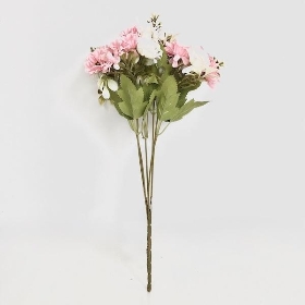 Pink Double Daisy Bush 33cm