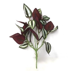 Green Tradescantia Zebrina Foliage 36cm