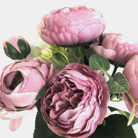 Vintage Purple Peony Bush 30cm