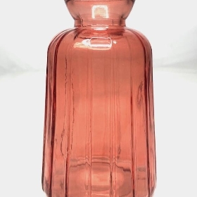 Peach Houston Bud Vase 11cm