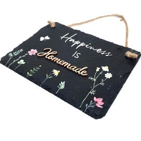 Happiness Is Homemade Slate 20cm